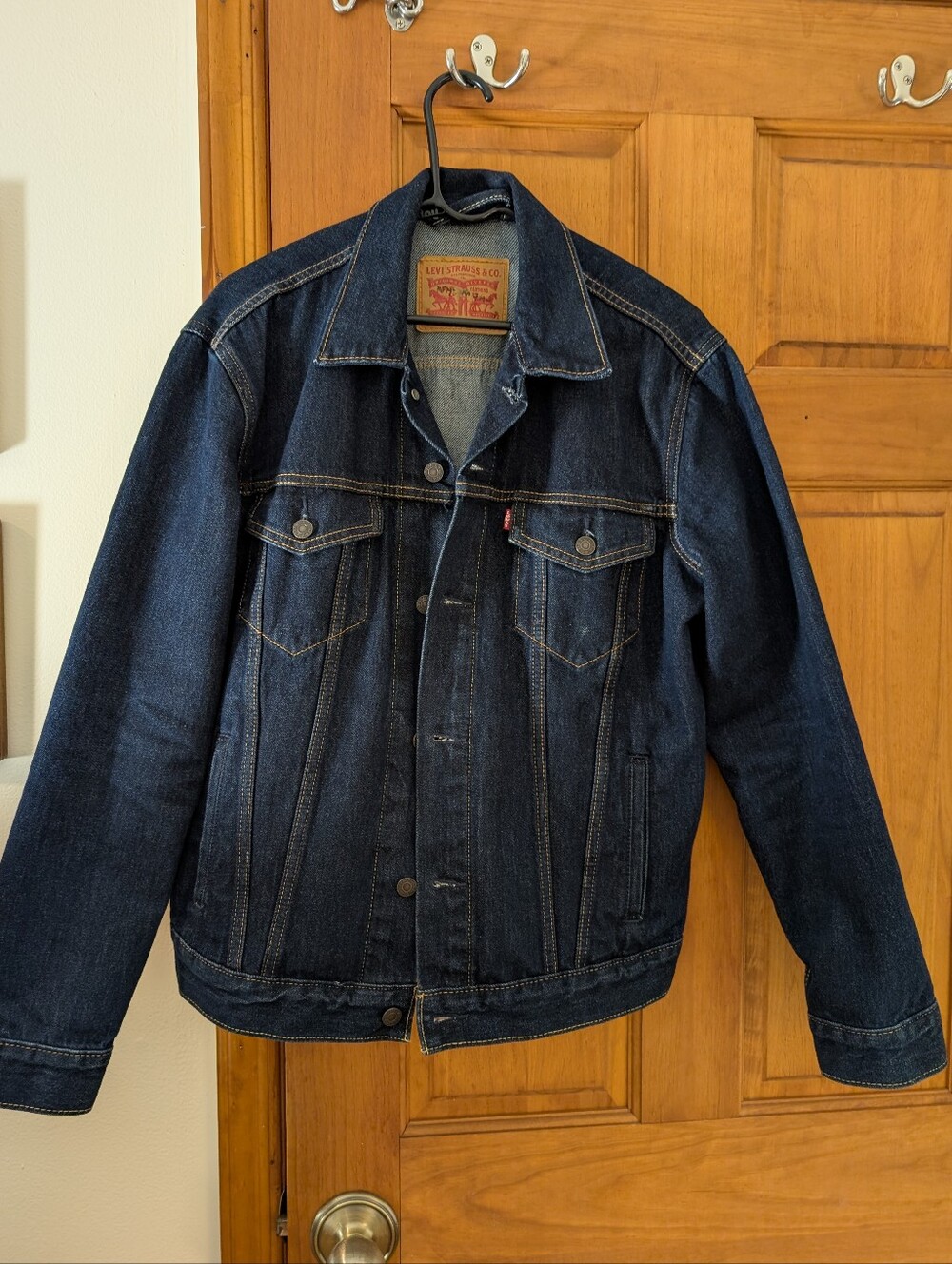 Men's Levi's Dark Blue Denim Jacket M